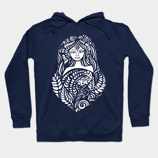 awaken girl Hoodie by asiancoffeegirl